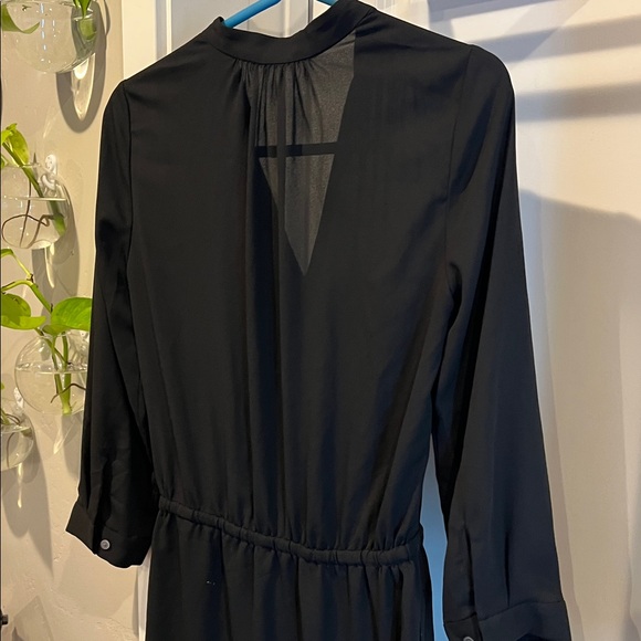 Babaton Classic Sheer Black Long Sleeve Dress - Picture 4 of 7